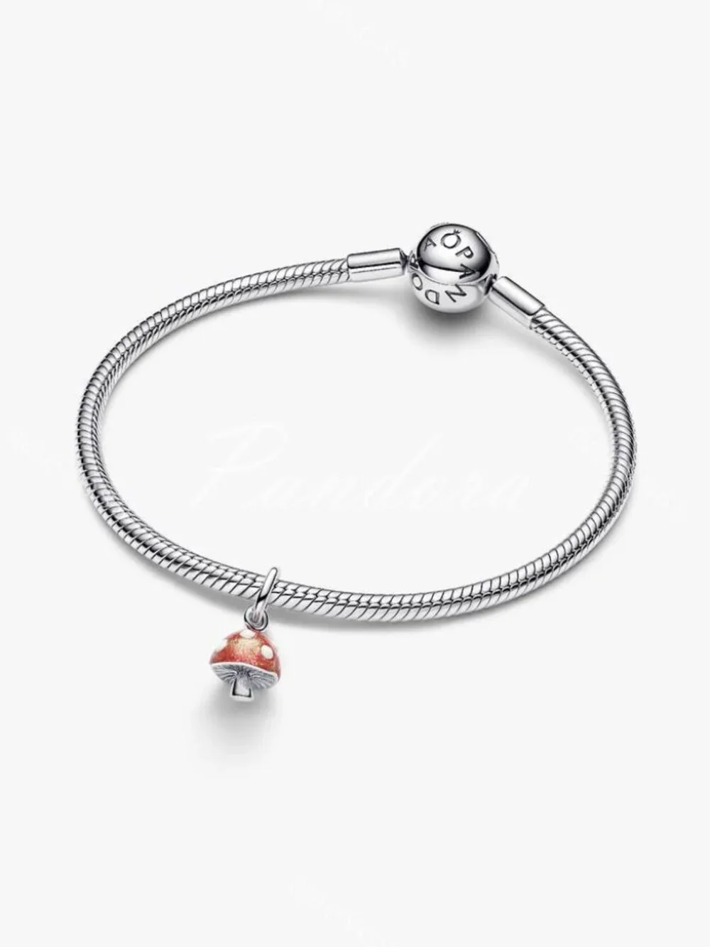 Glow-in-the-dark Mushroom Dangle Charm